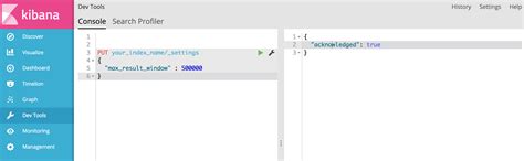 index.max_result_window|Elasticsearch 2.1: Result window is too large .